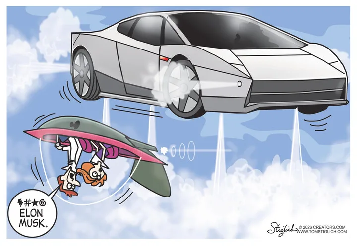 Editorial cartoon for Oct. 19, 2026